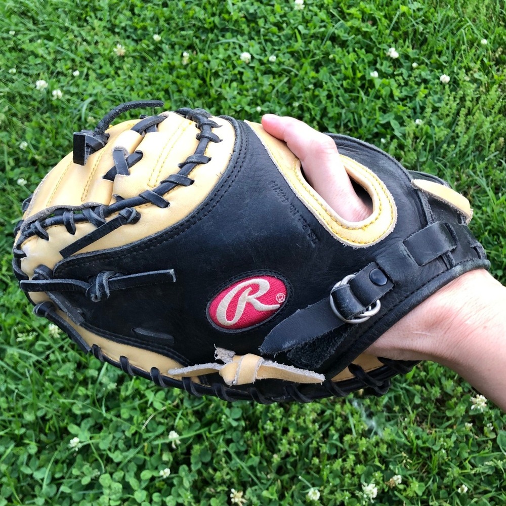 Rawlings GGPCM Catcher Mitt LHT Adult Gold Glove Series Lite Toe Pro Design EUC